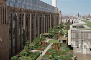 Battersea Power Station office and residential roof gardens Image: Andy Sturgeon Source: www.hortweek.com