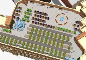 Rendering of the Rothenberg rooftop garden Source: www.cincinnati.com